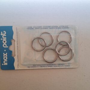 טבעת נירוסטה - 6 באריזה